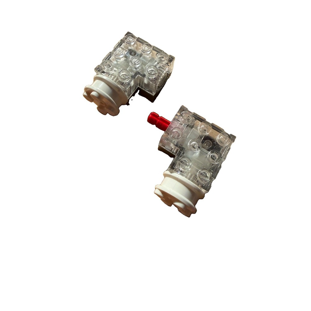 LEGO Technic Gearbox (3 x 3 x 1 2/3 studs) Trans Clear Lot Of 2